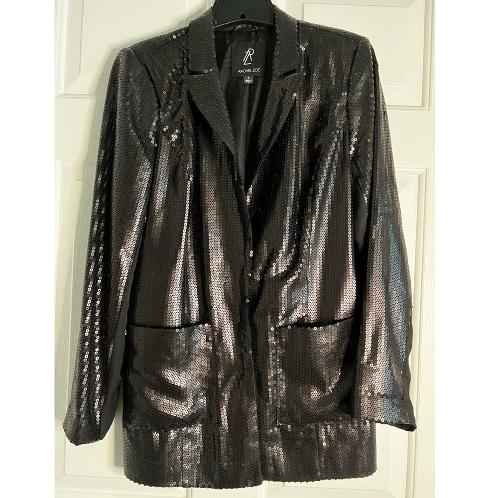RZ Black Sequin Jacket